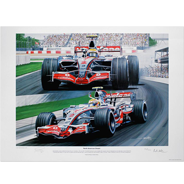 Lewis Hamilton art print